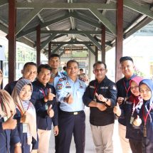 KPU Kampar Serahkan Daftar Pemilih Tetap Kepada Lapas Bangkinang 