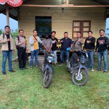 Pelaku Curanmor Diungkap Tim Sat Reskrim Polres Meranti dan Polsek Rangsang