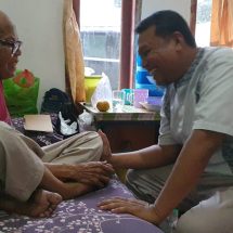 Sebagai Wujud Berbakti kepada Almarhum Orang Tuanya, Cabup Kampar Muhammad Ansar Kunjungi Sahabat Almarhum di Desa Penghidupan Kecamatan Kampar Kiri Tengah