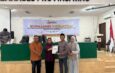Bawaslu Kampar Ikuti Evaluasi Penyerahan Laporan Penguatan Kelembagaan Pengawas Dengan Mitra Kerja