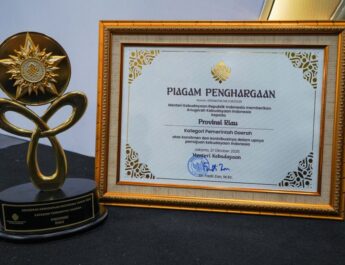 Gubernur Riau Abdul Wahid Raih Anugerah Kebudayaan Indonesia 2025