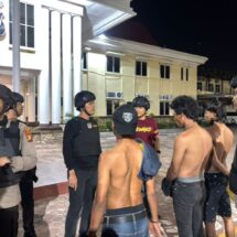 Tim RAGA Polres Dumai Ciduk Preman Pungli Sopir Truk