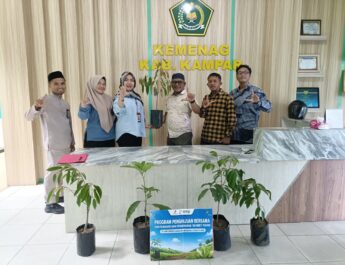 PT. EMP Energi Gandewa Dukung Penghijauan Ekoteologi di Kampar
