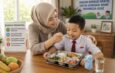 Dari Dapur ke Meja Belajar, MBG Menulis Harapan Baru Anak-anak Inhil