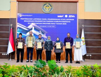Membanggakan, Pemkab Bengkalis Raih Opini WTP 13 Kali Berturut-turut