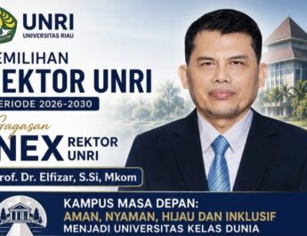 Dukungan Menguat, Prof Elfizar Kian Percaya Diri Hadapi Putaran Pertama Pemilihan Rektor UNRI