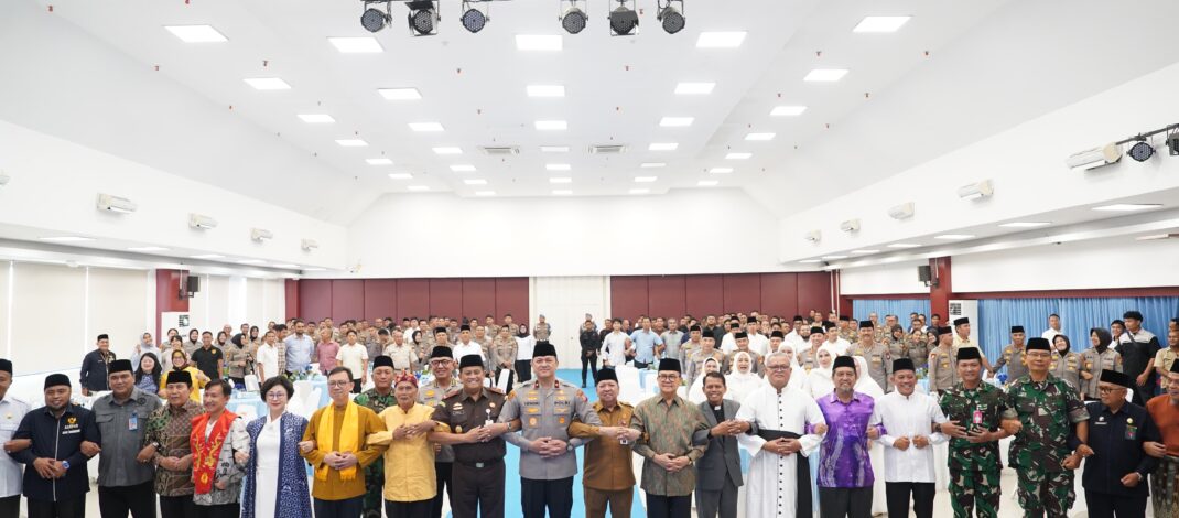 Sambut Hari Bhayangkara, Polda Riau Doa Bersama Lintas Agama