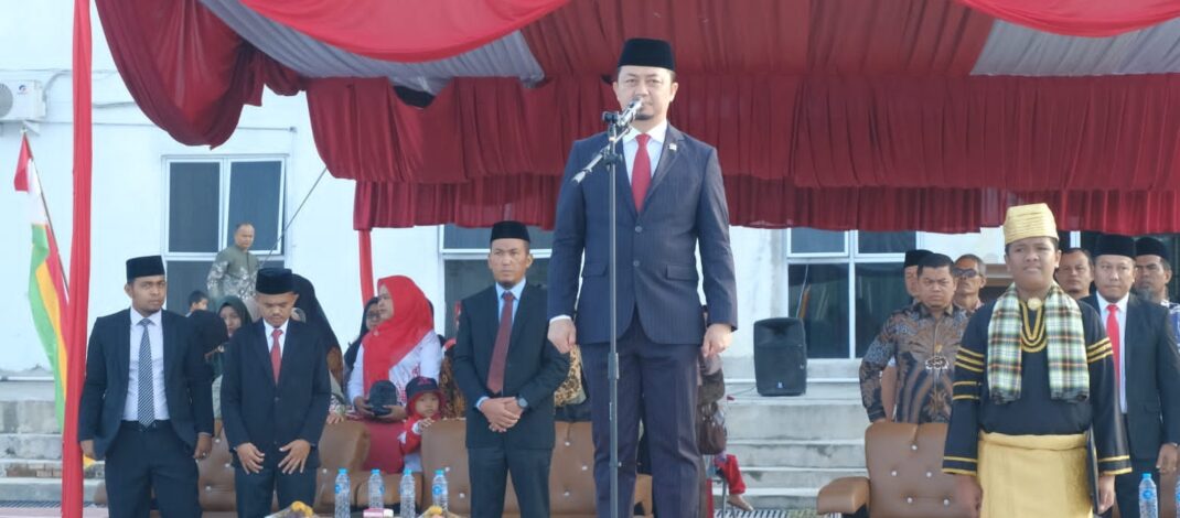 Ini Pesan Kemerdekaan Syahrul Aidi Saat Upacara HUT RI di Hayfalah Boarding School