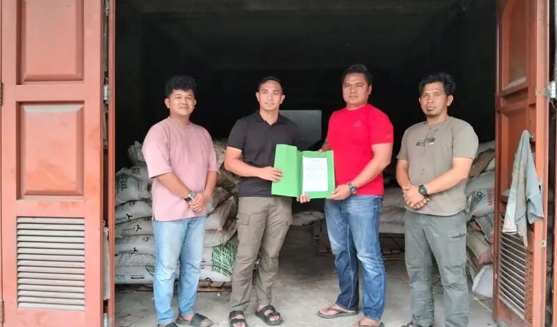 69,2 Ton Pupuk Oplosan Ditemukan di Kampar